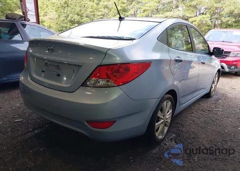 2012 Hyundai Accent Gls z USA, uszkodzony, nr VIN KMHCU4AE3CU042318